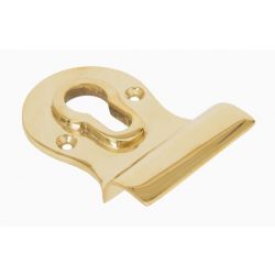 From The Anvil Polished Brass Euro Door Pull