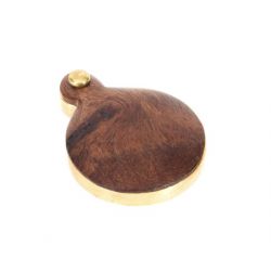 From The Anvil Rosewood Round Escutcheon