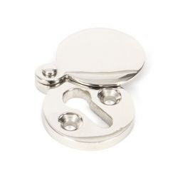 From The Anvil Polished Nickel Round Escutcheon