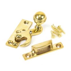 From The Anvil Polished Brass Sash Hook Fastener