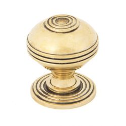 From The Anvil Aged Brass Prestbury Cabinet Knob - Large