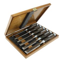 Narex Stained Beech Chisel Set 6pc