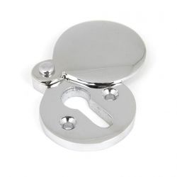 From The Anvil Polished Chrome Round Escutcheon