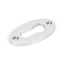 From The Anvil Polished Chrome Oval Escutcheon