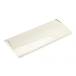 From The Anvil Polished Nickel Small Letterplate Cover
