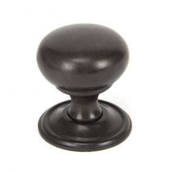 From The Anvil Aged Bronze 38mm Mushroom Cabinet Knob
