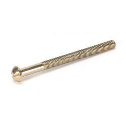 From The Anvil Polished Brass SS M5 x 64mm Male Bolt