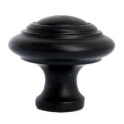 From The Anvil Black Small Cabinet Knob