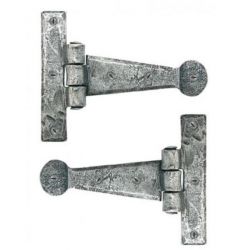 From The Anvil Pewter Patina T Hinge 4inch (pair)