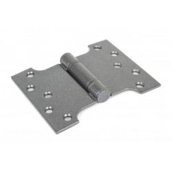 From The Anvil 4"x3" Ball Bearing Parliament Hinge SS (pair) - Pewter