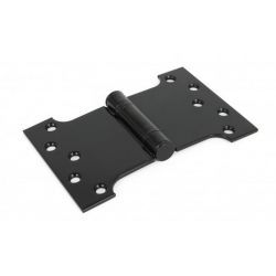 From The Anvil 4"x4" Ball Bearing Parliament Hinge SS (pair) - Black