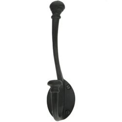 From the Anvil Traditional Black Hat and Coat Hook