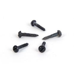 From The Anvil Black 4 x  1/2'' Round Head Screws (25)