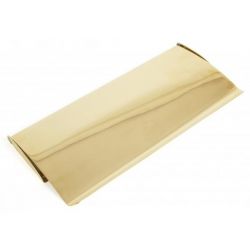 From The Anvil Small Letterplate Cover - Polished Brass