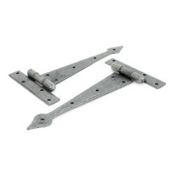 From The Anvil Pewter 9'' Arrow Head T Hinge (pair)