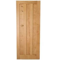 European Oak solid internal 3 panel door