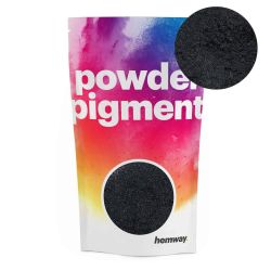 Metallic Charcoal Black Powder Pigment 50g