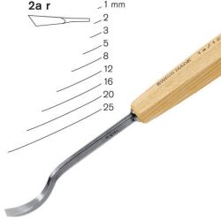 Pfeil Spoon Bent Chisel right skew No PF2AR