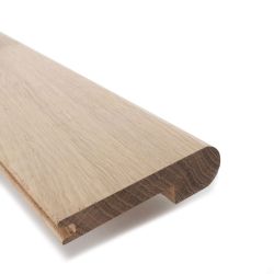 Oak stair nosing 90mm x 1m, 13mm tread thickness