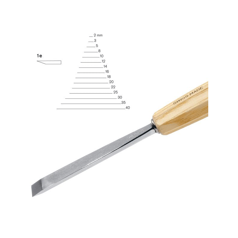 Pfeil Straight Single Bevel Chisel 1e