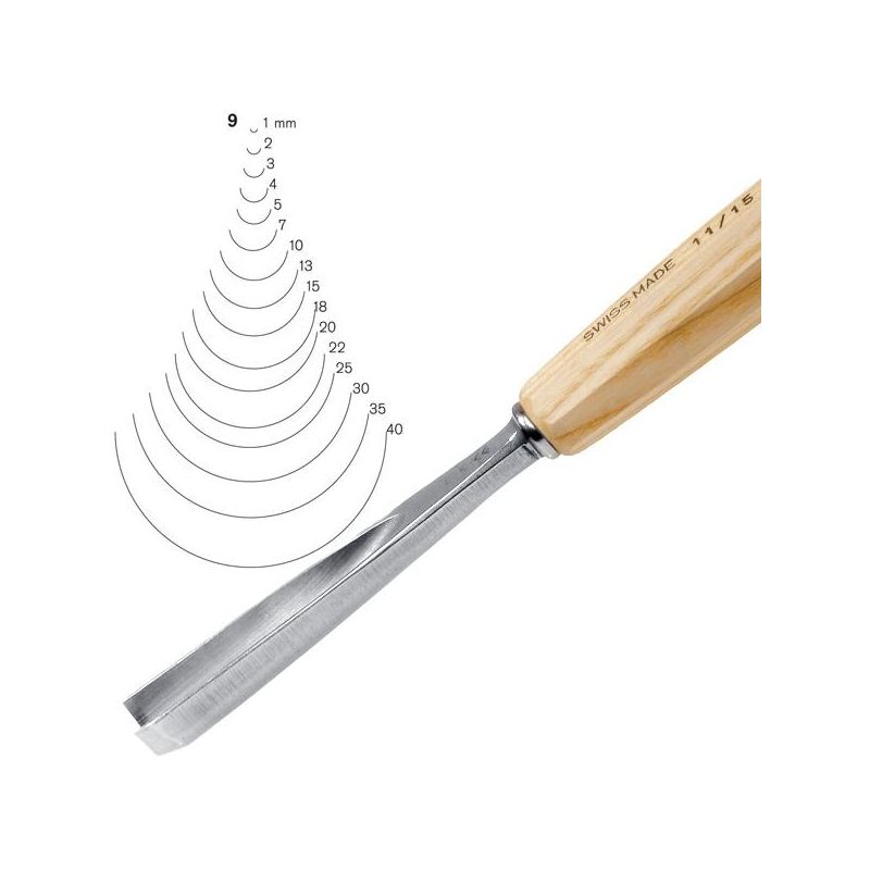 Pfeil Straight Deep Gouges No9