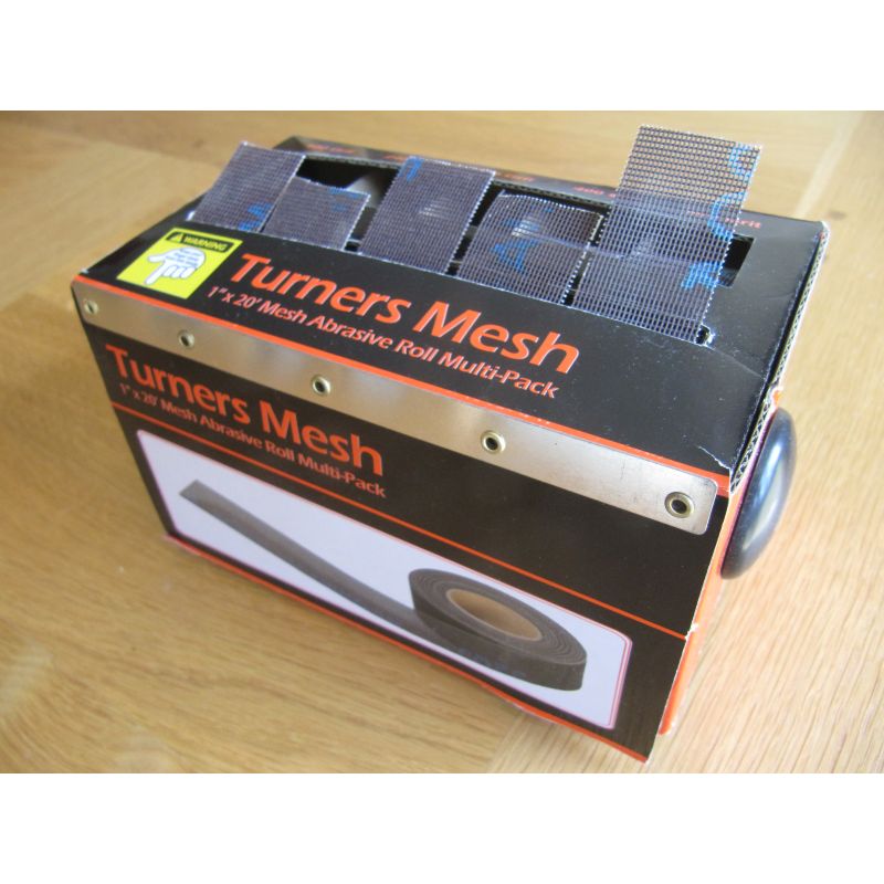 Turner's Mesh Abrasive Roll 5Grit Pack