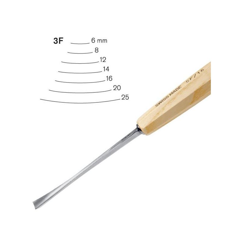 Pfeil Fishtail Gouges No 3F
