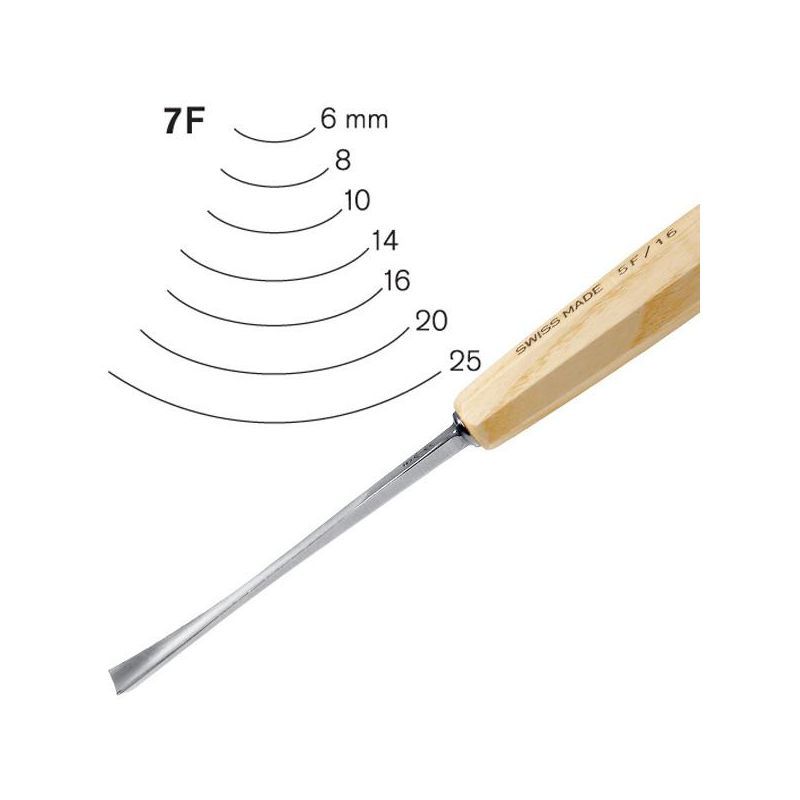 Pfeil Fishtail Gouges No 7F