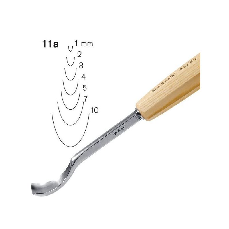 Pfeil Spoon Bent Gouges No 11a