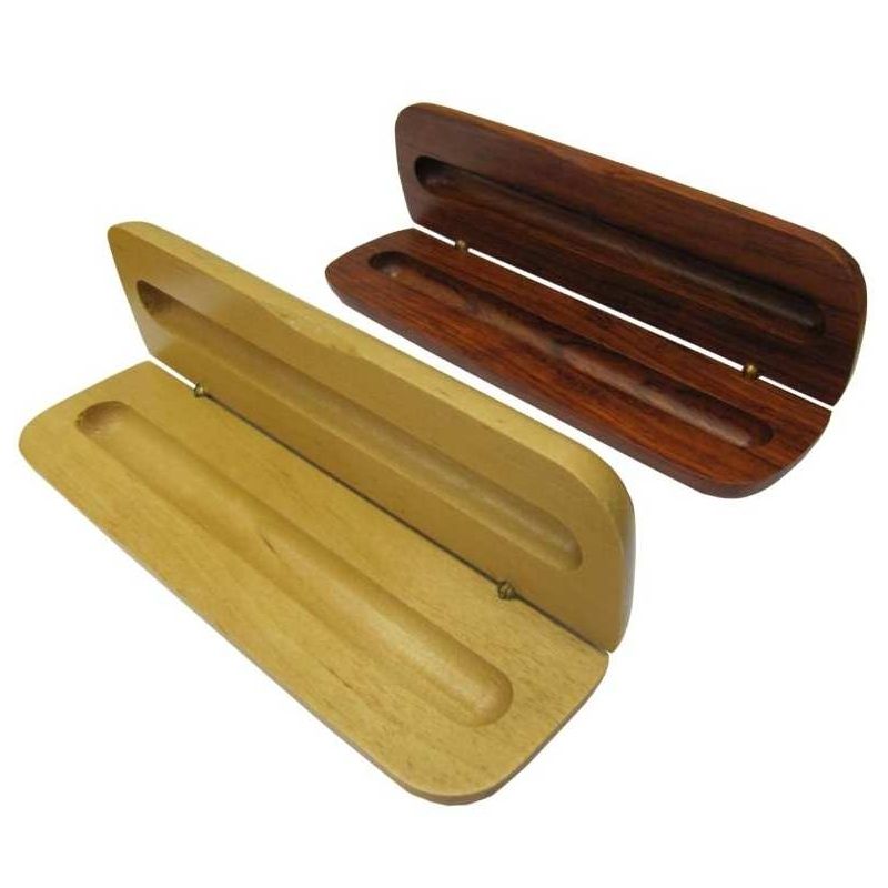Planet Wooden Pen Cases