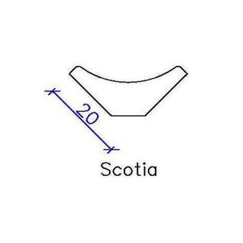 Tulipwood Scotia Moulding