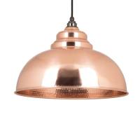 From the Anvil Hammered Copper Harborne Pendant From the Anvil Hammered Copper Harborne Pendant