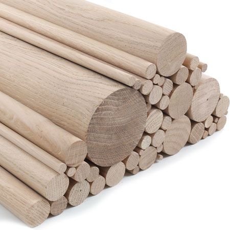 Oak Dowels